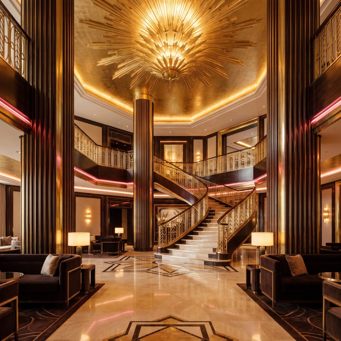Lobby atrium